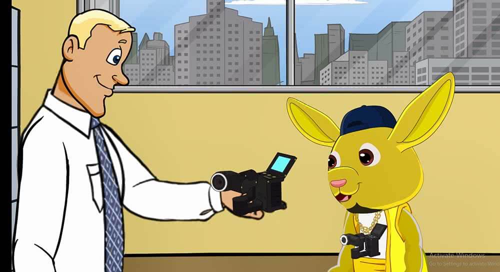 IDOLCAM mascot Max