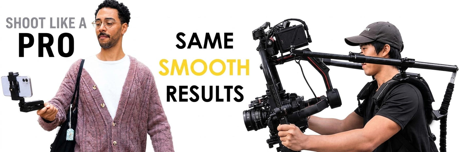 Film like a pro but not look like a pro