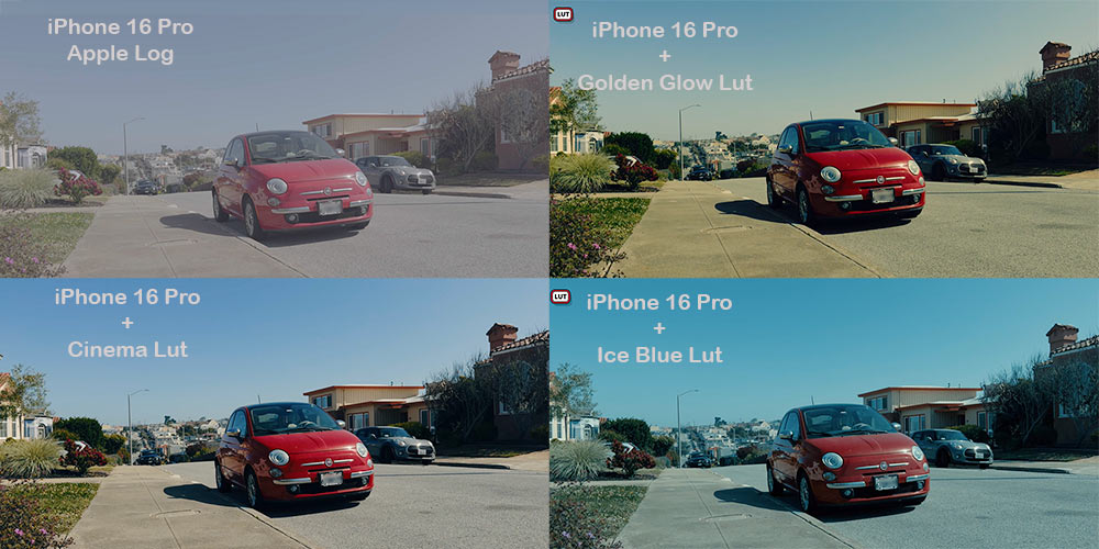 IDOLCAM Cinema LUT Pack