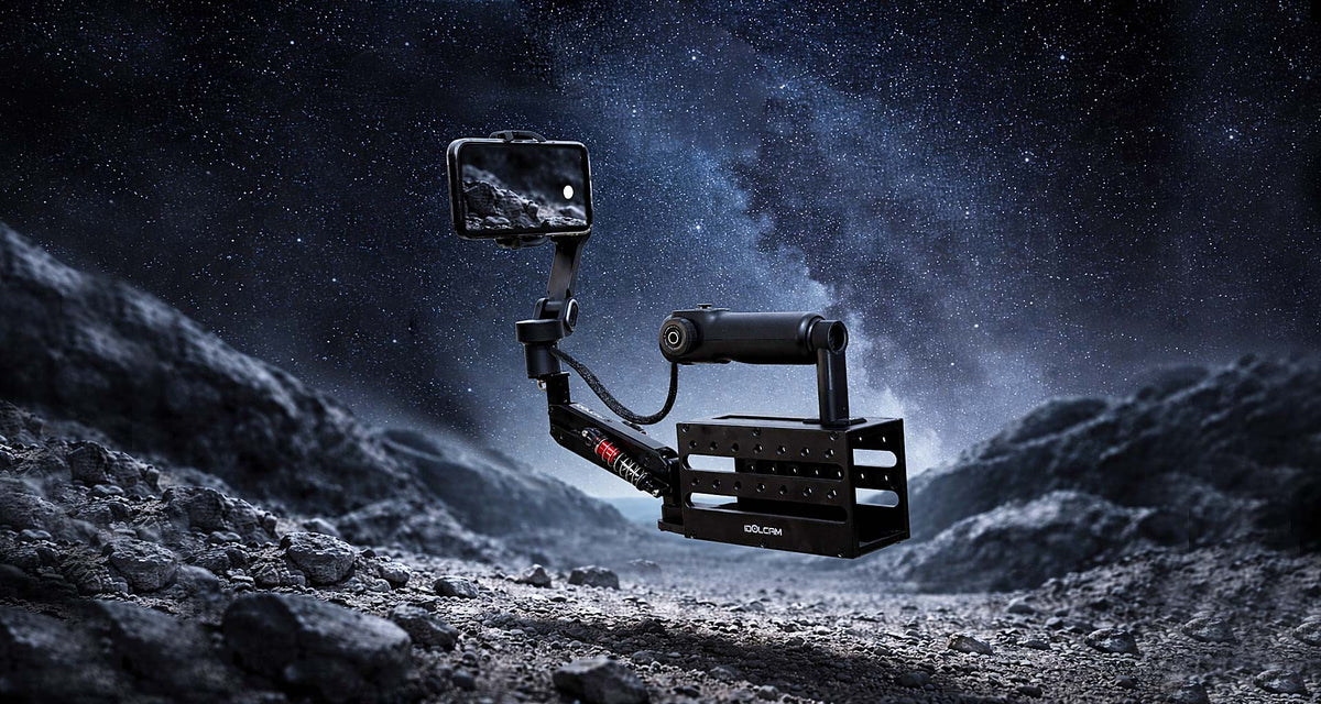 IDOLCAM 4D Pro true 4-axis gimbal camera rig for smartphones