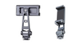 Aluminum Phone Holder with Dual Hot Shoe Mounts